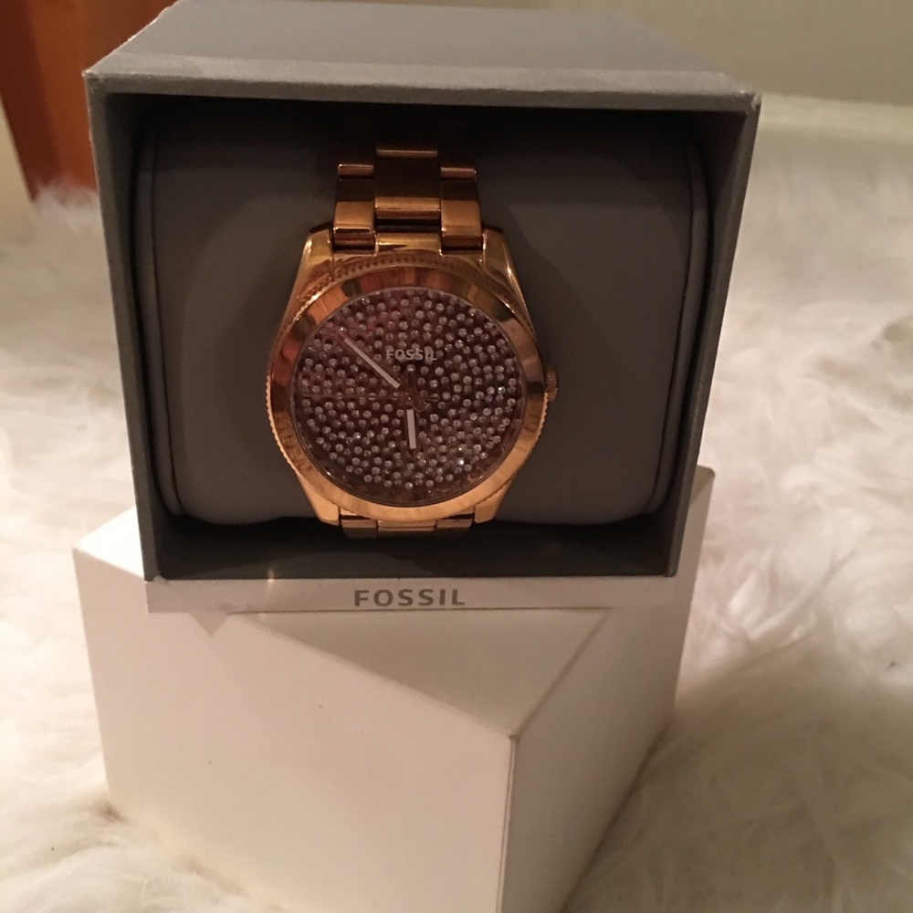 Fossil Watch Rose Gold